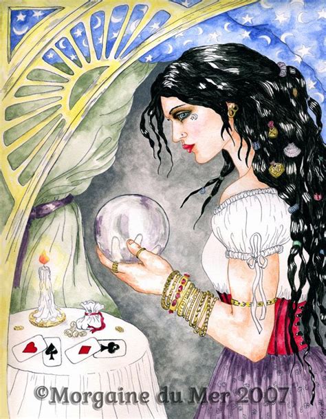 Fortune teller witch